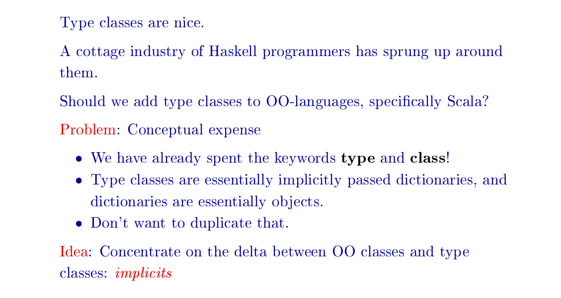 Poor Mans's Type Classes